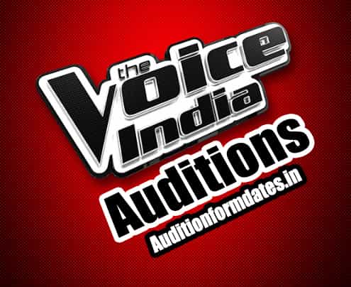 The Voice India audition form