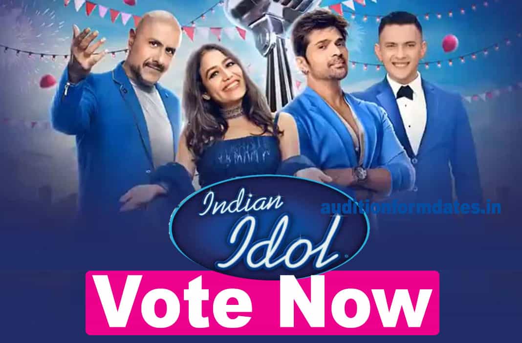 indian idol 13 voting online