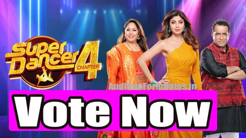 Super Dancer 4 voting