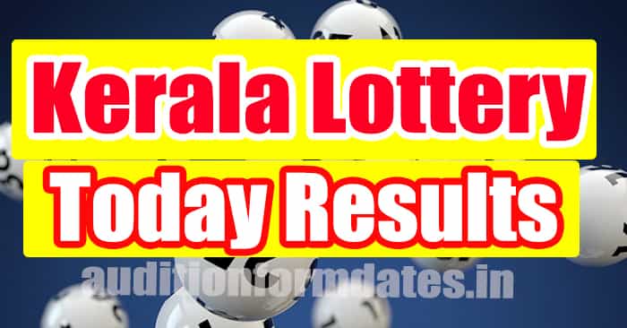 Kerala Lottery Result Today