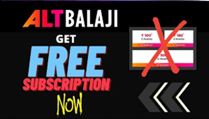 How To Get Free Subscription And Log In Account On ALT Balaji