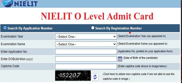 nielit-o-level-admit-card